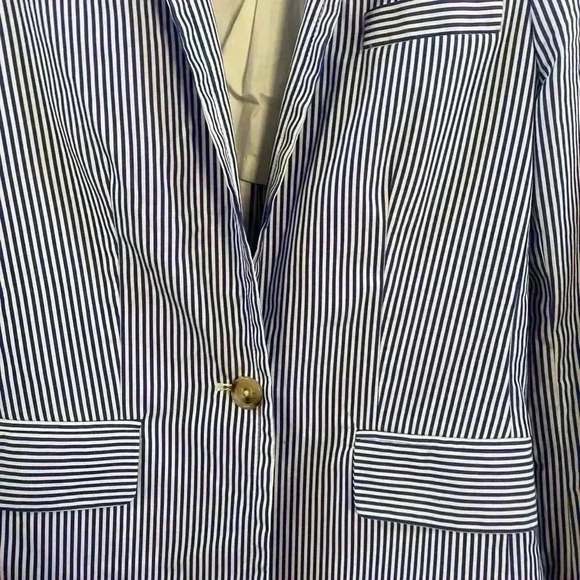 J.Crew regent pinstriped blazer 0 - Picture 3 of 4